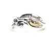 Excellent LONE ONES Ring Infinity Gold Eye Combi Silver 18K Mens Used