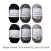 Metallic T-shirt Yarn Crochet Sewing Accessories Portable Multifunction Hand Knitting for