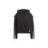 Aeroready Removable Sleeve Sports Hooded Jacket Women Jackets Black GP8725