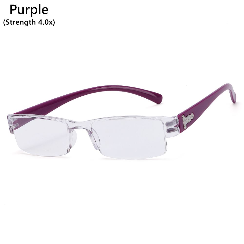 Fashion Clear Lens Men & Women Presbyopic Glasses Readers Eyewear Reading Glasses Half Frame
