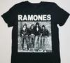 Members Of Ramones Band Heavy Cotton Black Full Size Unisex Tee Shirt Unisex T-Shirt