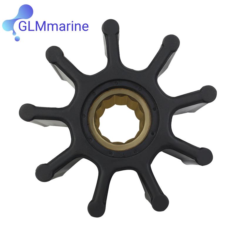 Water Pump Impeller For Yanmar 128620-42200 Kashiyama SP100 / KP100 Nikkiso F25CBC JMP 7526 DJ 006-0901