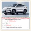 Auto-Schiebedach-Sonnenschutz für BYD Song Plus Seal U Dmi Ev Sealion 6 -2025 Auto Elektrostatische Adsorption Schiebedach-Sonnenschutz Dachfenster