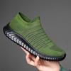 Modische Herren Designer Frühling Freizeit Sportschuhe atmungsaktiv ultraleicht rutschfest Mesh Walking Slipper neue vulkanisierte Schuhe