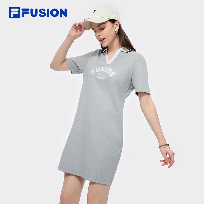 Fila Fusion Women's Casual V-Neck Knit Dress