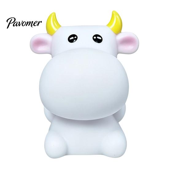 Cute Animal Night Light for Kids, Rabbit Bear Deer Cat Dog Warm Nighttime Feeding Shape LED Bedside Lamp, Soft Glow Nursery Lamp Baby Sleep Comforting
