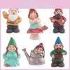 Christmas Dwarves Simulated Elves Family Character Models Micro Landscape Decor