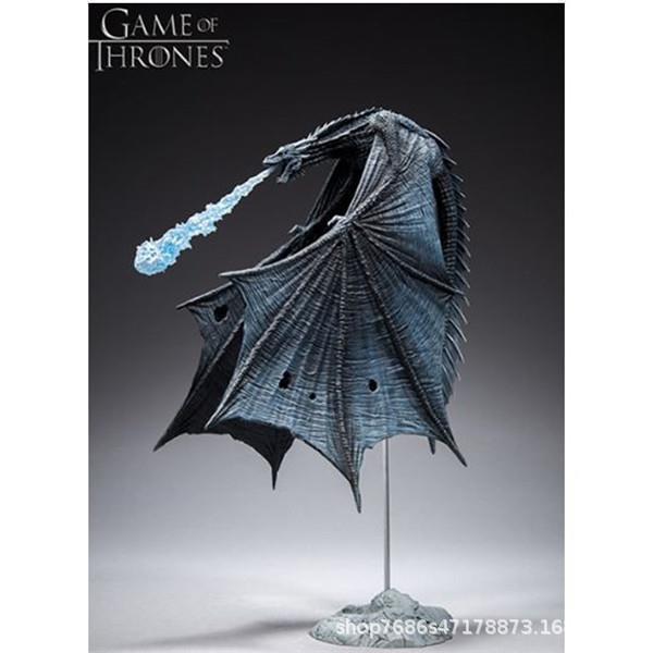 McFarlane Game of Thrones Ice Dragon Black Articulated Action Figure Model
