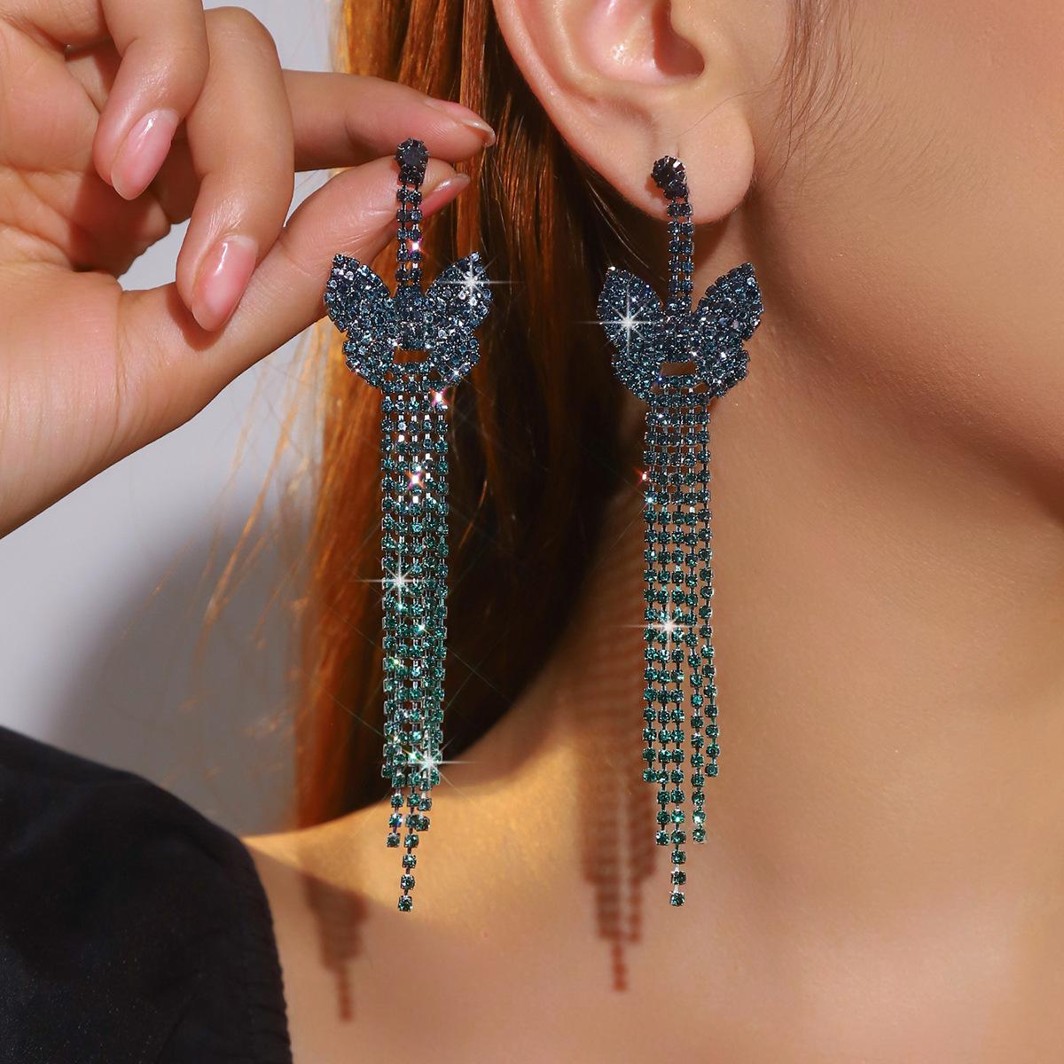 Интернет-знаменитость большие серьги серьги-бабочки