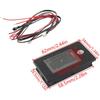 Universal Battery Capacity Monitor For Golf Carts Motorhome Vehicles Digital Voltages Meter Simple Installation