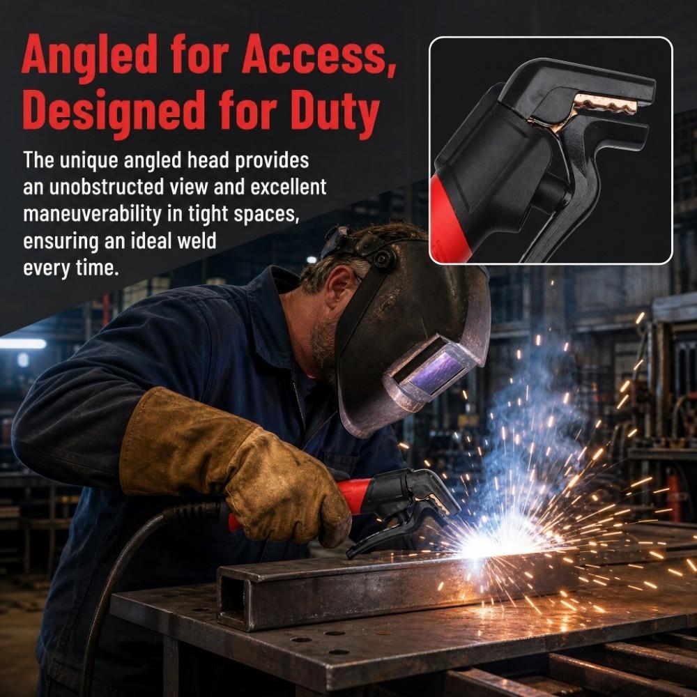 Heat Resistant Welding Tongs Heavy Duty Electrode Holding Clamp  Welding Accessories