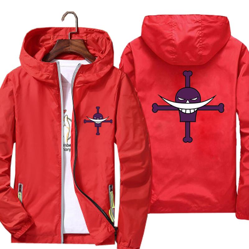Pirate Anime Windproof and Sunscreen Thin Jacket Hooded Jacket