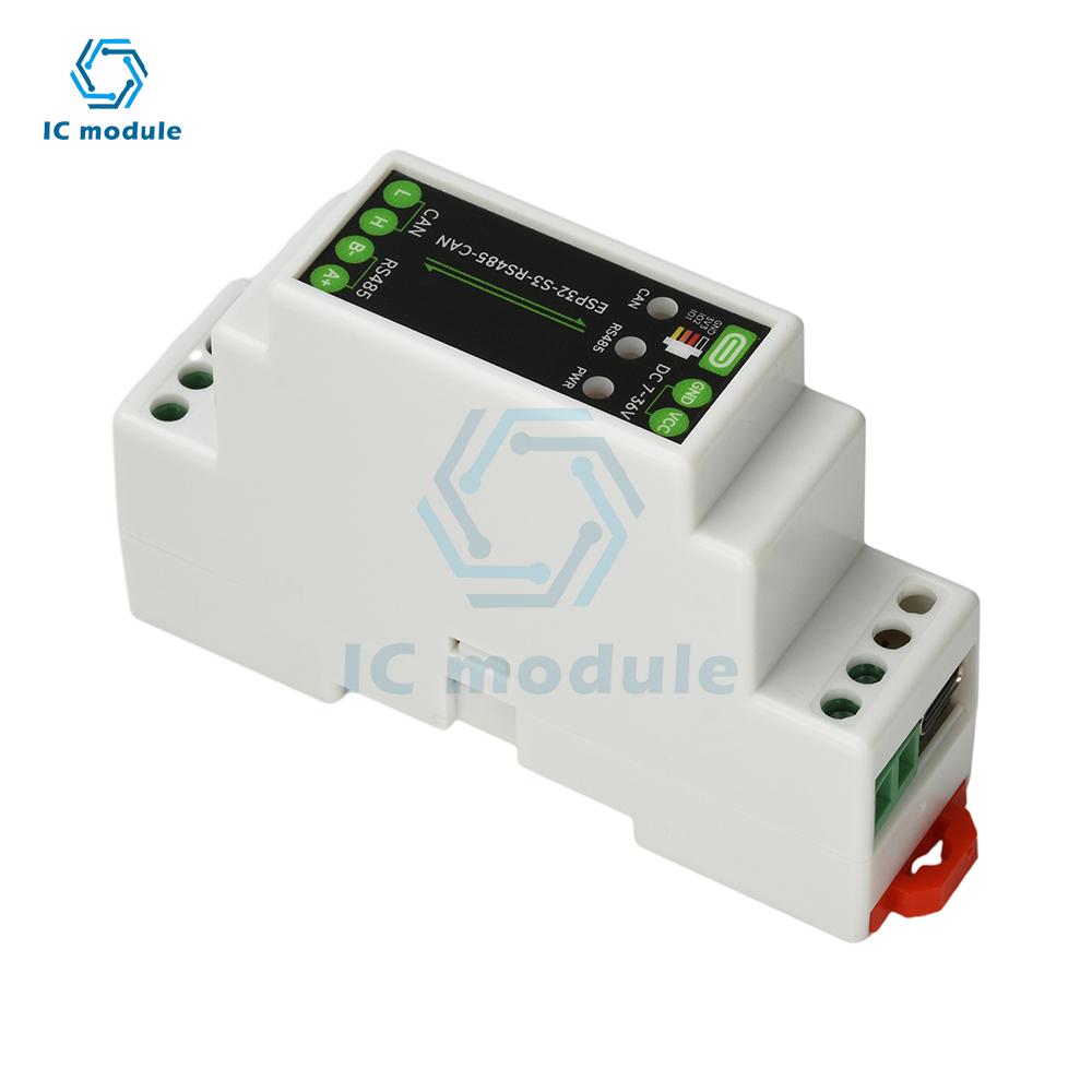 ESP32-S3 RS485/CAN Industrielle Steuerplatine 1-Kanal-Relais mit WiFi Bluetooth & Typ-C-Schnittstelle