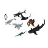 Marine Life Toys Cute Realistic Safe Plastic Educational Sea Animals Figures Model for Kids