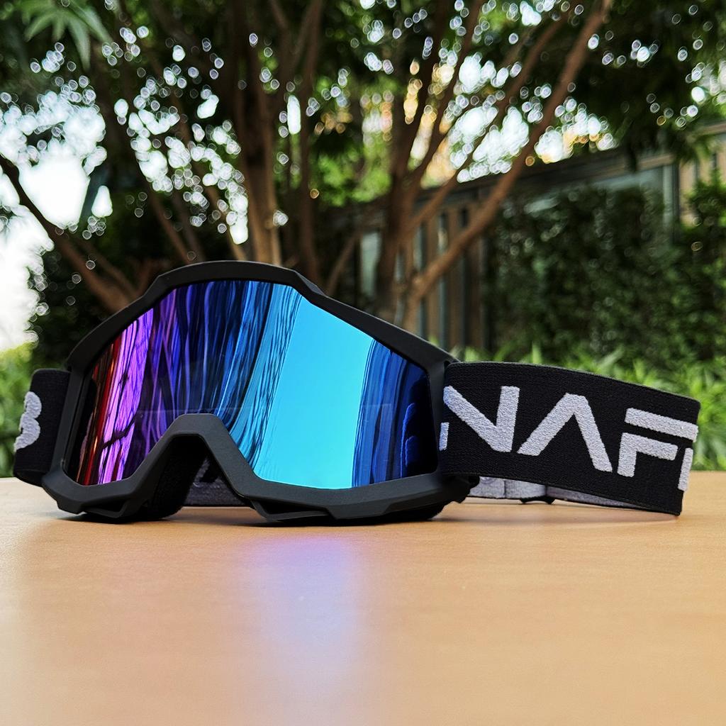 Motorcycle Windproof Glasses Off-road Goggles Motorcycle Goggles Adjustable Non-slip Silicone Elastic Band Outdoor Transportation