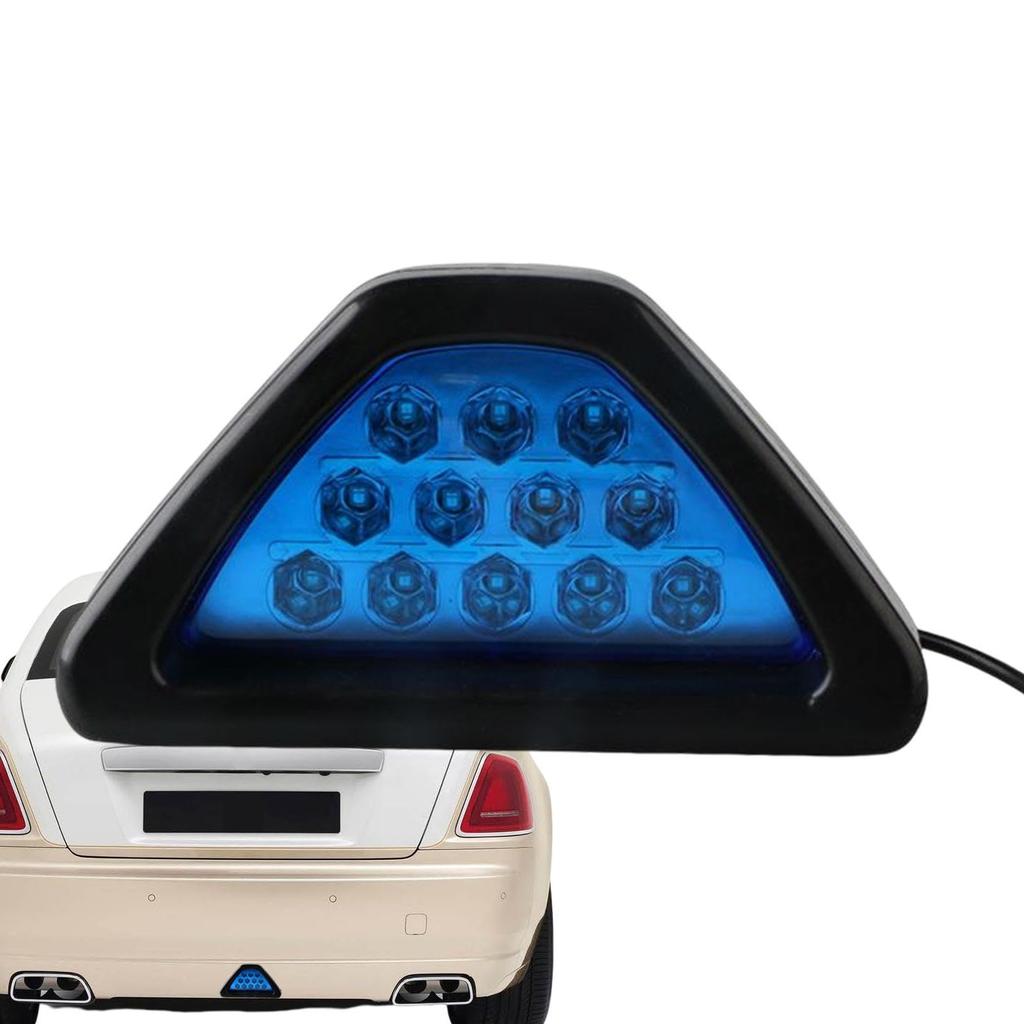 Triangle Brake Light,Fog Lights Warning Lights Brake Stop Lights - LED Car Motorcycle