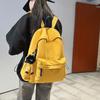 Schoolbag New High-value Junior High School Backpack Women's Korean Version Fashion Large-capacity Schoolbag Versatile Casual Backpack Men's Trend