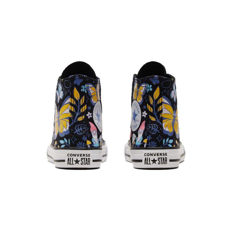 Converse Chuck Taylor All Star High Top Kids Canvas Shoes Kids Sneakers Black Multicolor 670711C