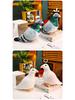 White Dove Carrier Pigeon Plush Toy - Cartoon Bird Ornament for Children's Birthday Gift