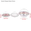 3-Pack Stainless Steel Sink Filter with Handle - Kitchen Food Hair Strainer Disposable Mesh Drains Filter Sink 3 Sizes Available