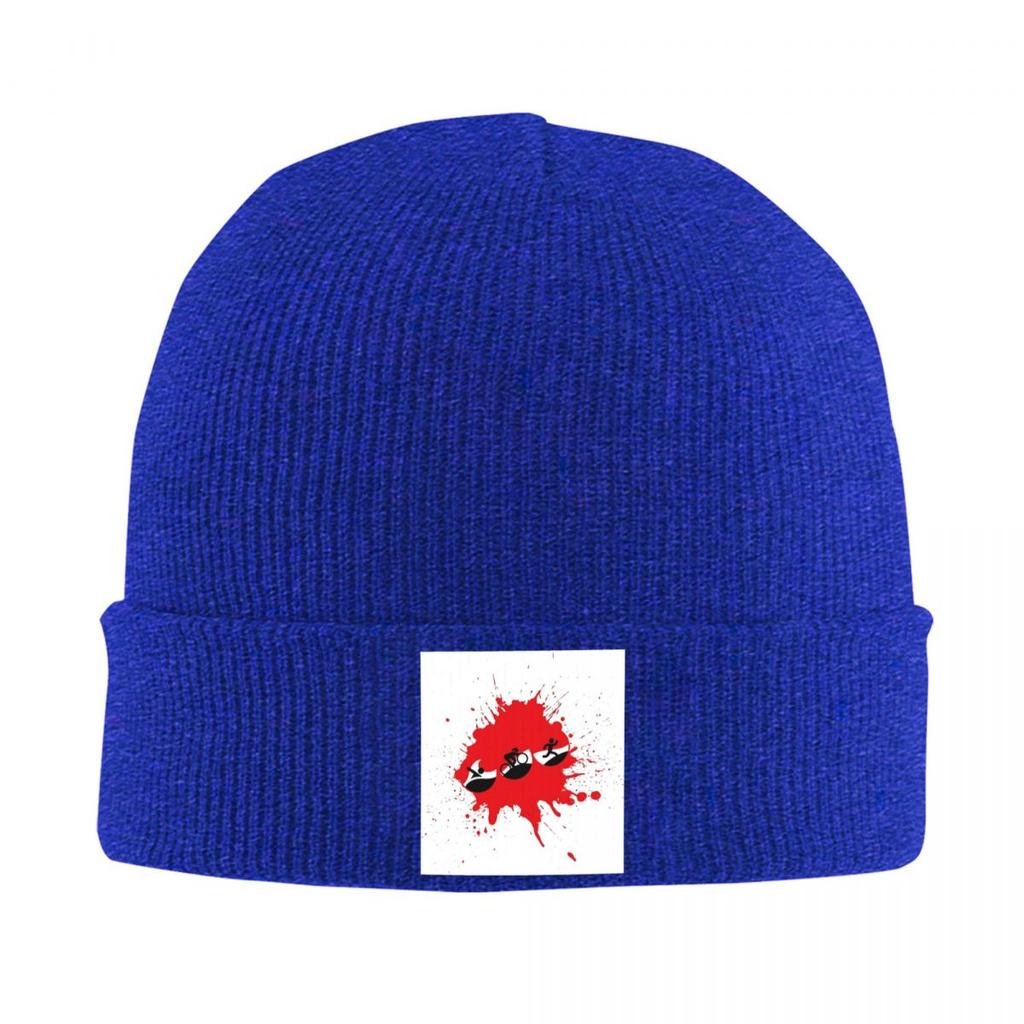 Triathlon Silhouette Warm Knitted Cap Winter Knit Bonnet Hat Skullies Beanies Hip Hop Caps for Unisex