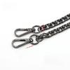 Umhängetaschengurt aus Metall mit Kette, 120 cm, für Schultertaschen und Gepäck