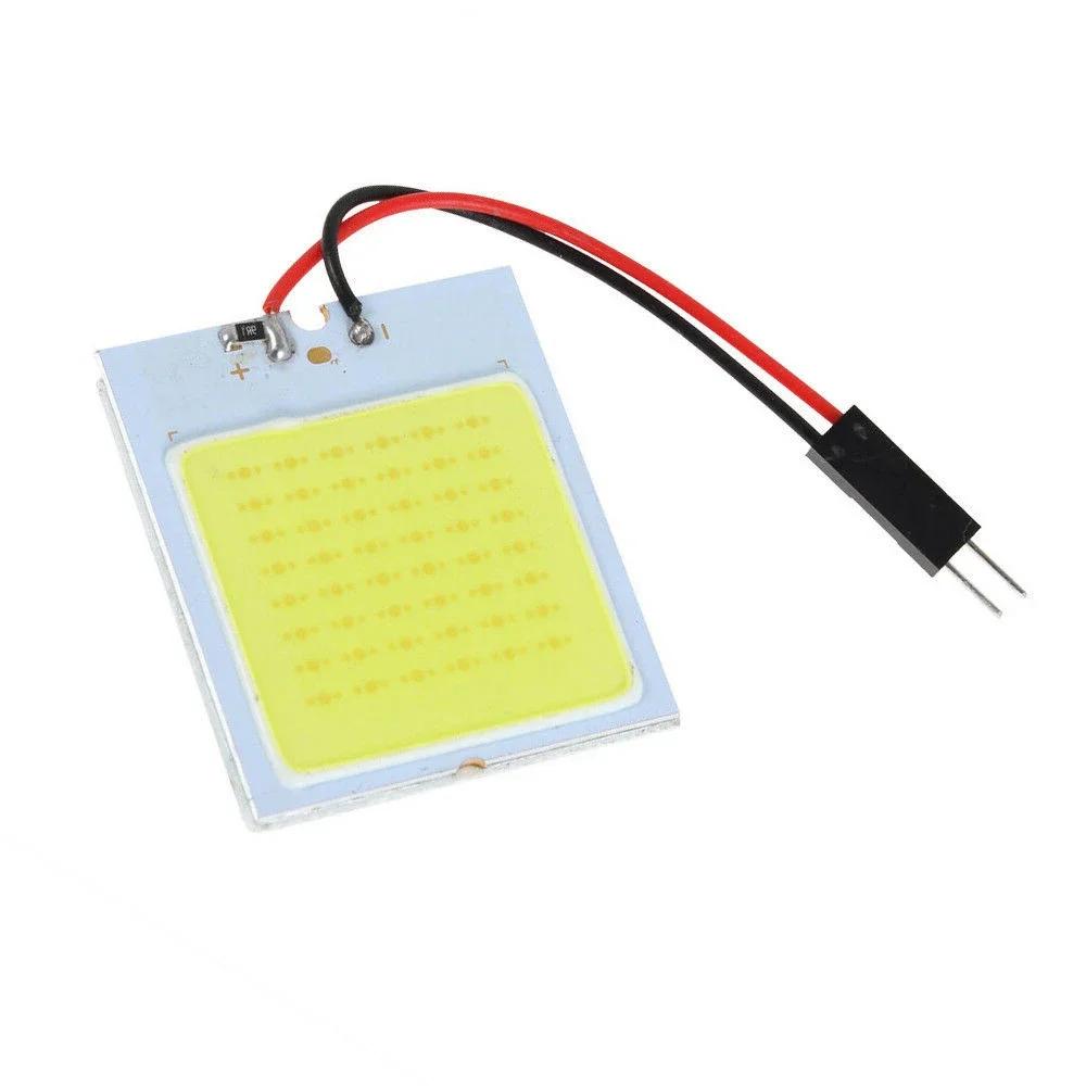 12-24V COB Car Reading Light LED Night Lights with On/off Universal Car Truck Dome Interior High Brightness Cab Roof Panel Lamp
