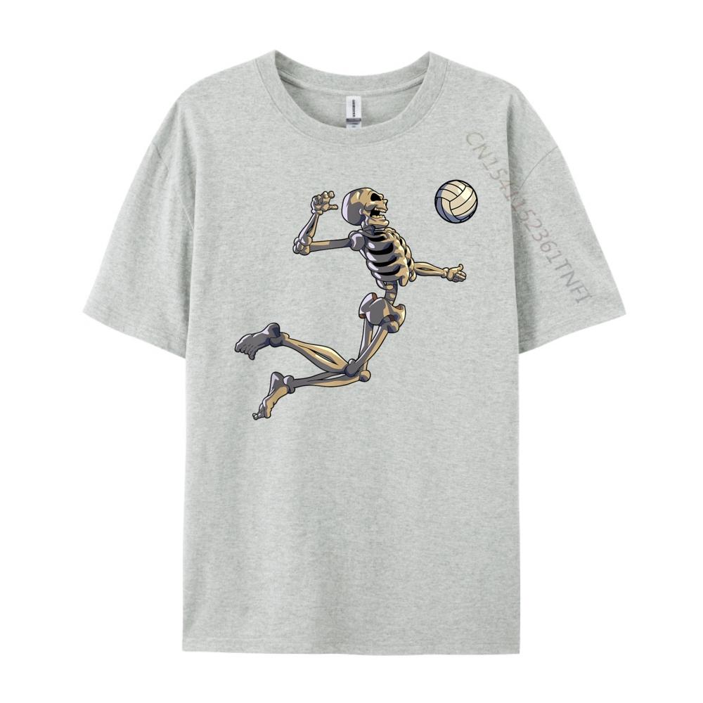 Volleyball Skeleton Women Men Volleyball Player Men T Shirts High Quality Durable and Wearresistant TShirts 4TH of July