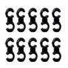 10-Pack Mountain Bike Handcuff Cable Organizer S Buckle for Derailleur & Brake Oil Tube