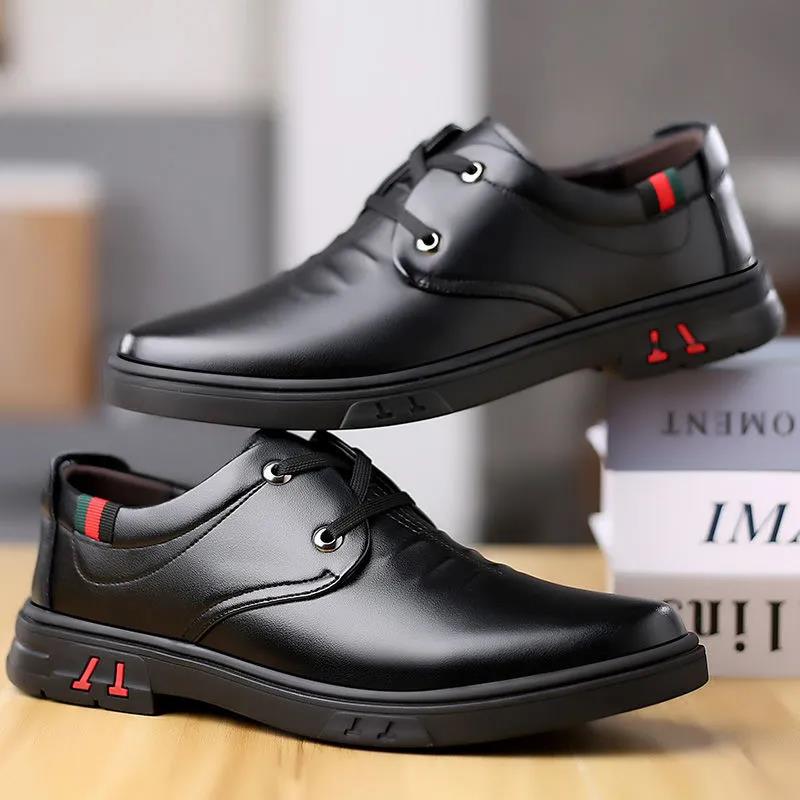 Fashion 2025 Spring New Soft Leather Comfortable Men's Shoes Fashion Casual Designer Loafers Male Solid Color Driving Shoes for Man