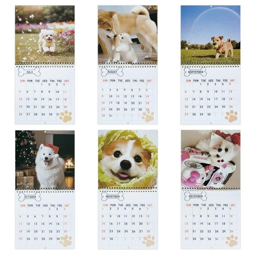2026 Edition Hunde Kalender Lustiger Schreibtischkalender Neuer Wandkalender Neujahrsgeschenke