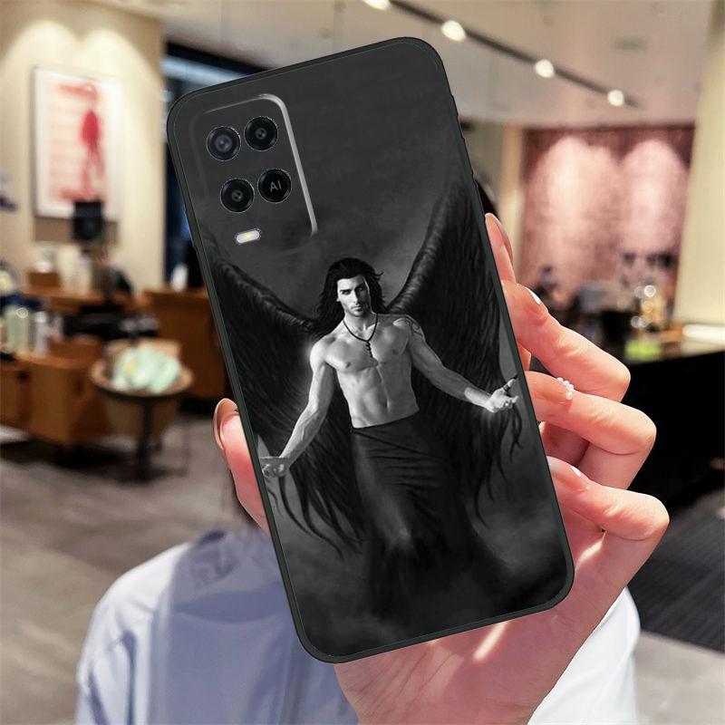 Angel Wings Painting Case For Oppo A94 A54 A40 A60 A80 A98 A78 A18 A38 A58 A16 A76 A96 A17 A77 A74 A57S A15 Cover