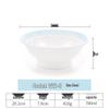 Imitation Porcelain Melamine Ramen Bowl - Large Douli Hat Design for Soup, Mala Tang, Rice Noodles