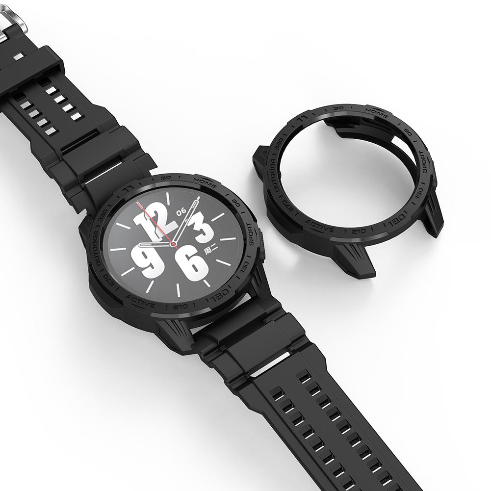 

6UK чехол TPU бампер для Watch S1 Active/Xiaomi Watch Color2 (черный)