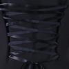 Frauen Slim Casual Unregelmäßige Top Outwear Langarm Spitze Splice Formale Mantel