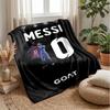Lionel Messi Theme blanket Soft Flannel Blanket Plush Throw Blanket Cozy Sofa Bed Blanket for Home Decor
