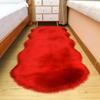 Tappeti Morbidi Irregolari per Camera da Letto Tappetini da Pavimento Peluche Tappeti in Lana Sintetica Soggiorno Salotto Soffice Tappeto da Comodino Cuscino per Divano