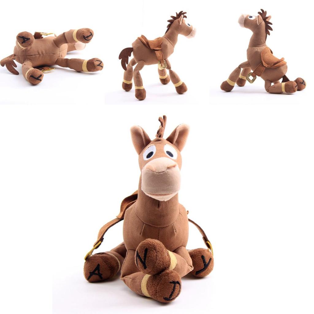 Adorable Toy Story Soft Plush Stuffed Bullseye 10-inch Woody And Jessie Horse Doll