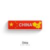 National Flag Car Decal: Vietnam, Japan, USA, UK, Germany, France, Italy
