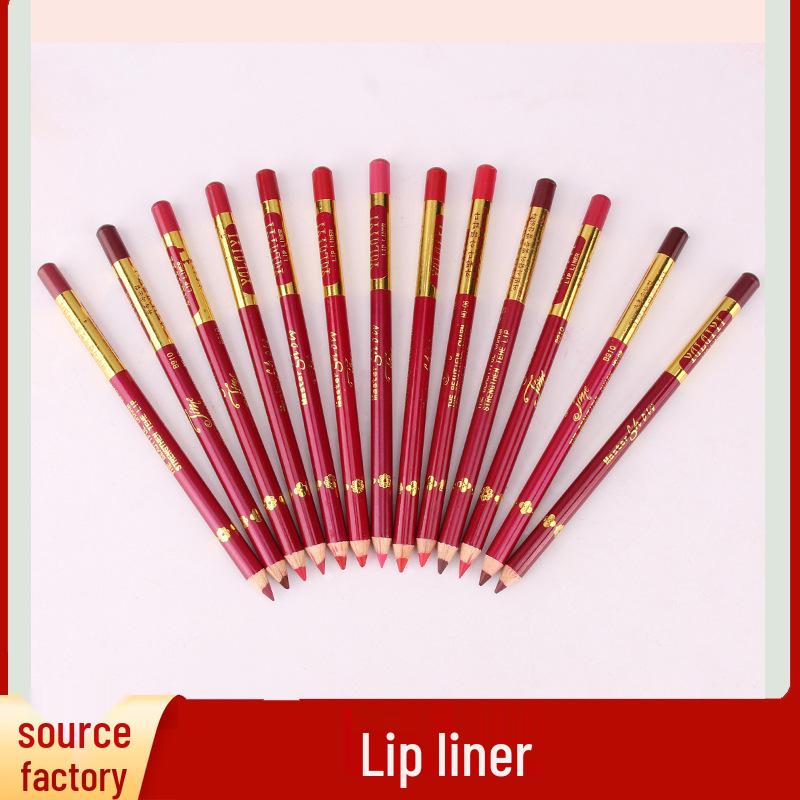 Waterproof Long-Lasting Lip Liner: Non-Fading, Genuine Microblading Pencil for Beginners