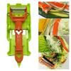 2-in-1 Multifunctional Vegetable Peeler with Stainless Steel Blades Potato Peeler Vegetable Chopper Tool for Home Kitchen