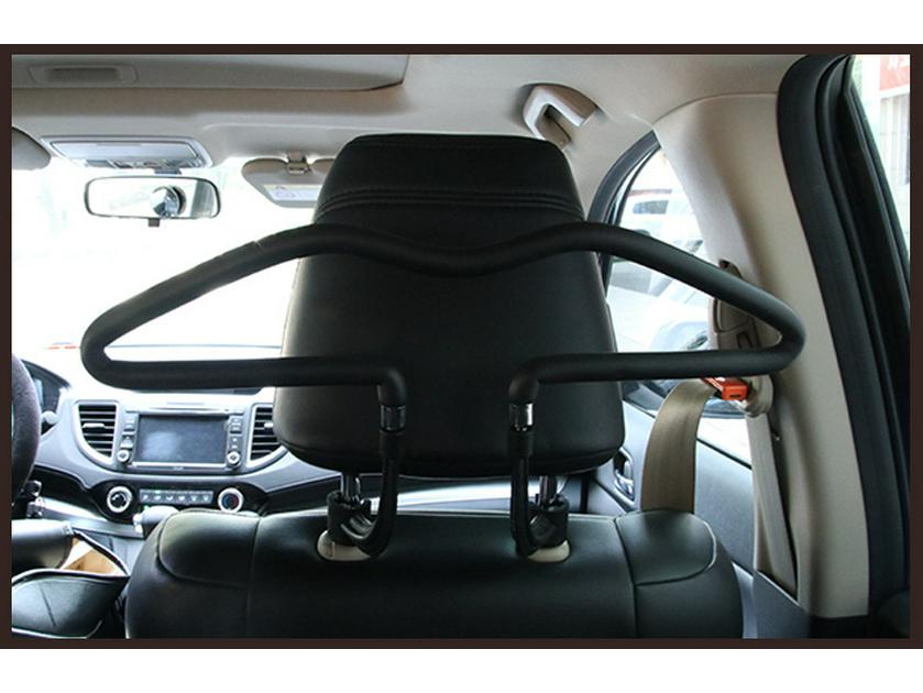 Multi-functional Car Seat Clothes Hanger with Sponge and Stainless Steel