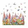 DIY Wall Stickers Colorful Static Adhesive Stickers Fashion Electrostatic Stickers  Window