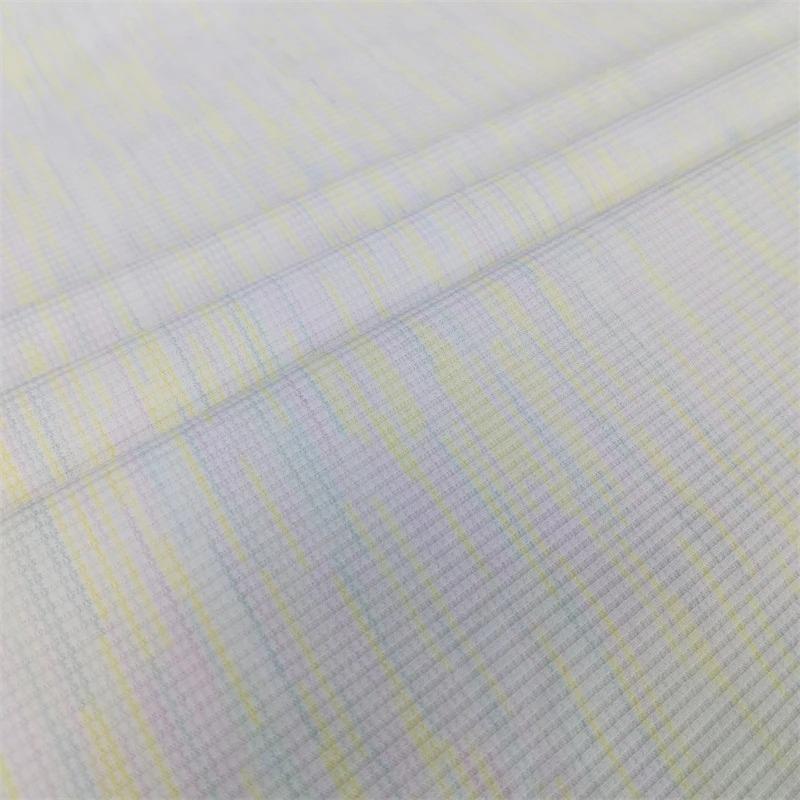 100x150cm High-elastic Striped Knitted Jacquard Fabric DIY Sewing Dress Pants Sweaters Cushion Tie-dyed Designer Fabric
