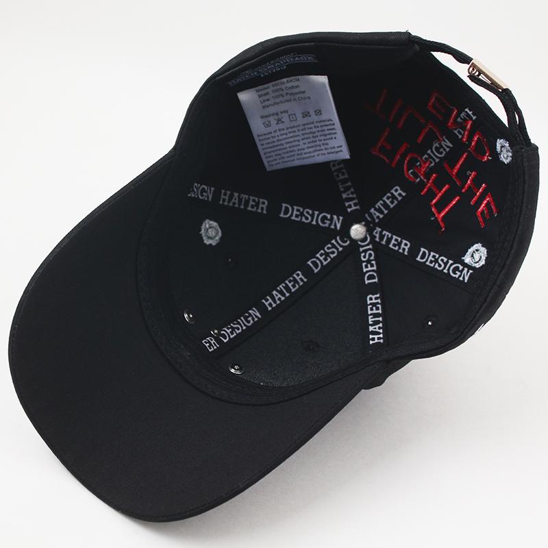 Heiteo Bullet Hole Ball Cap Black