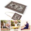 Covoraș de rugăciune musulman Bumbac Pătură de închinare Religie islamică Covor de predare Accesorii cu pungă