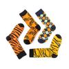 Men's Funny Skull Crew Socks Cartoon Alien Design Cotton Casual Socks Halloween Sock for Hip Hop Parties