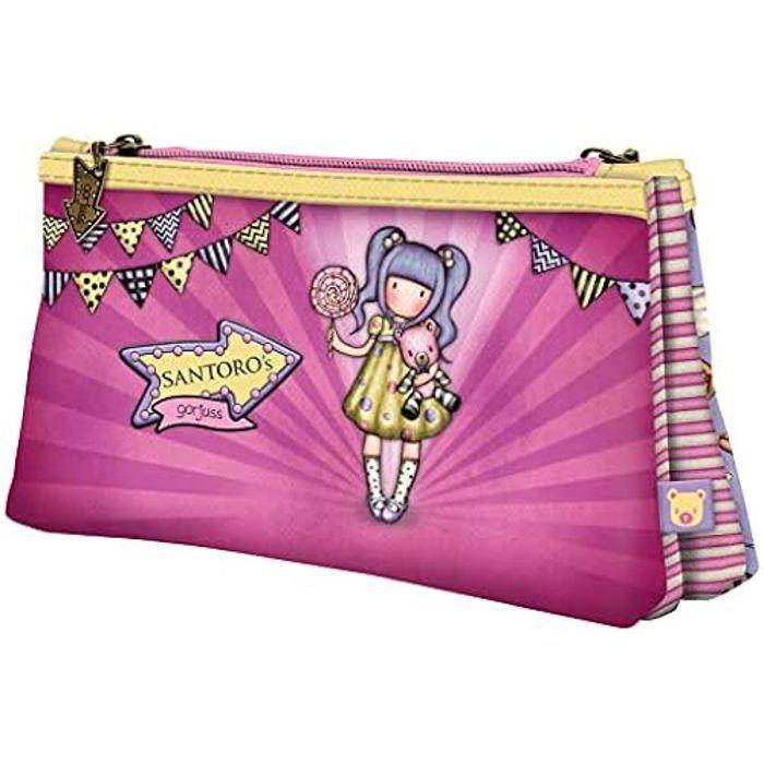 Gorjuss Fairground Double Pencil Case - SANTORO - First Prize - Multicolored - Mixed