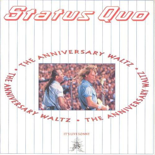 7inch Record STATUS QUO - Anniversary Waltz QUO28 Vertigo 1990 UK Rock Used