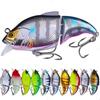 7,5cm-12g6# Haken VIB Neues Modell Kunstköder Zweiteilig Fisch Volle Wasserschicht Simulierte Mehrteilige Köderköder
